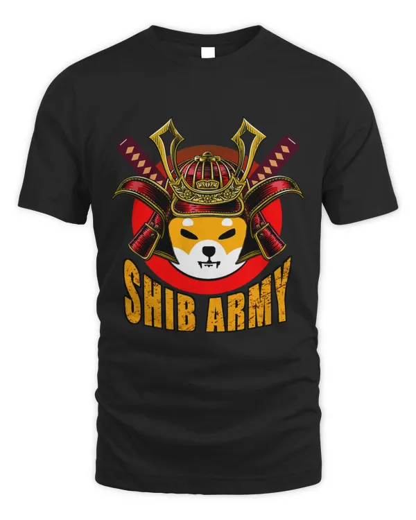 Funny Samurai Shib Army meme Perfect SHIB Cryptocurrency 491