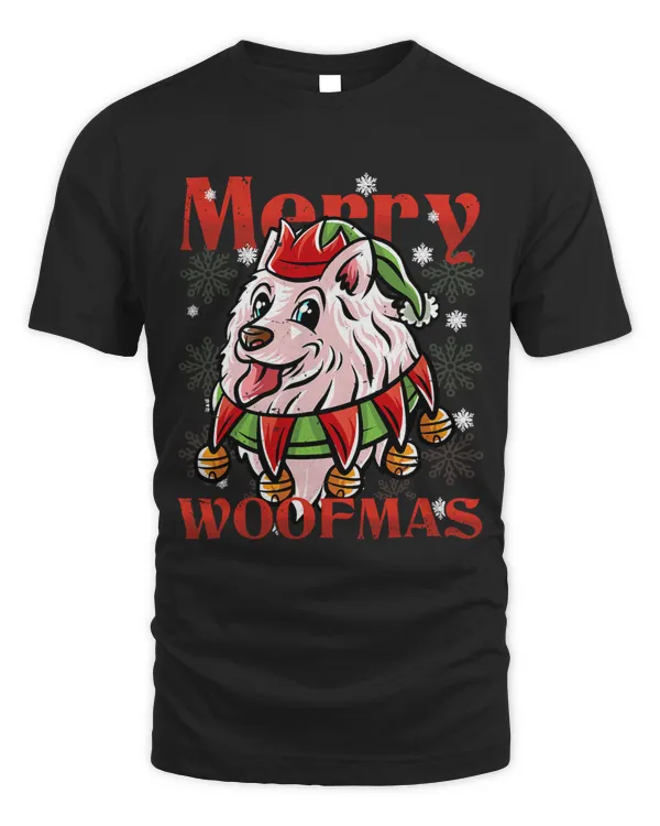 Merry Woofmas Japanese Spitz Elf Dog Christmas Dogs Elves 17