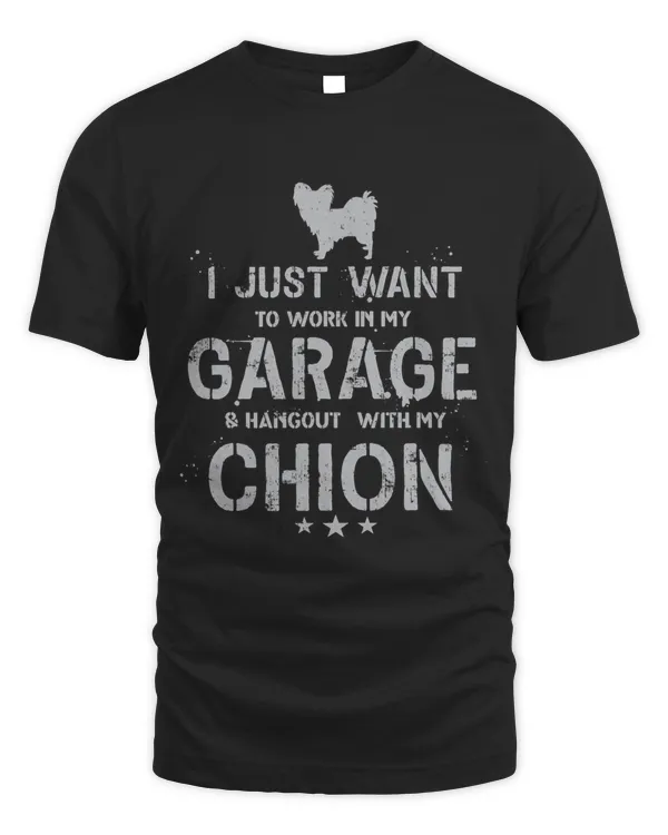 Funny Chion Dad Garage Men Hang