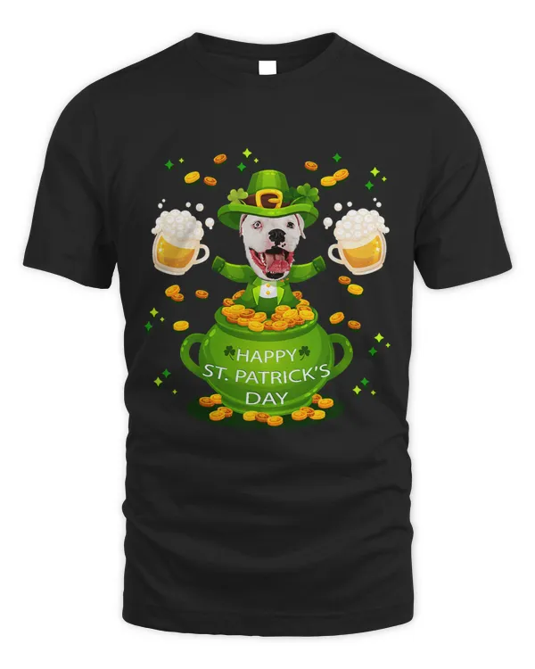 Dogo Argentino Dogs Happy St.Patrick’s Day Shirt