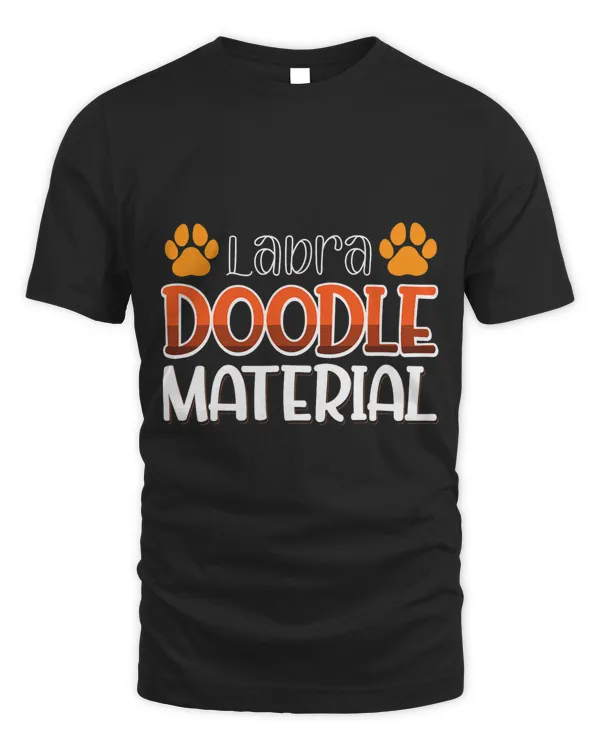 Labradoodle Material Dog T-Shirt Copy