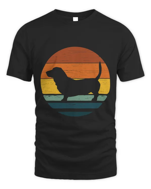 Bassador Vintage Retro Mom Dad Dog