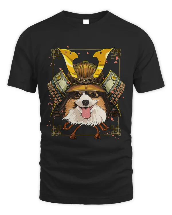 Samurai Papillon Dog Warrior Samurai Lovers Gift 190