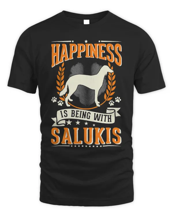 Happiness is being with Salukis T-Shirt