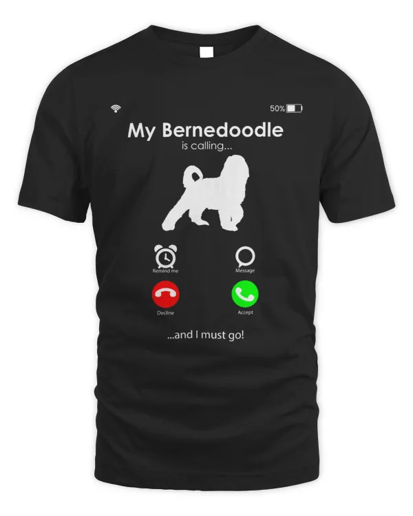 My Bernedoodle is Calling and I Must Go