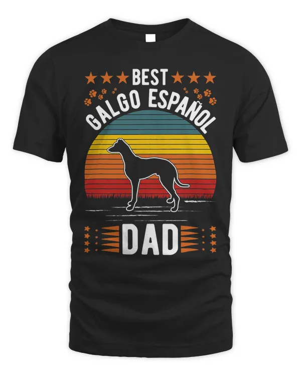 Best Galgo Español Dad Galgo Espanol T-Shirt