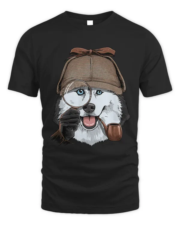 Siberian Husky Detective Siberian Husky Dog Lover 147