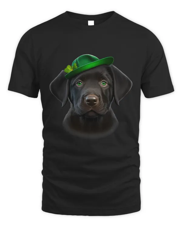 Cute Black Lab Dog Mom St. Patricks Day Puppy Animal Lover