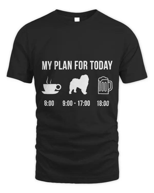 Pet ChowChow Dog Puppy My Plan For Today 3