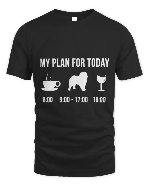 Pet ChowChow Dog Puppy My Plan For Today