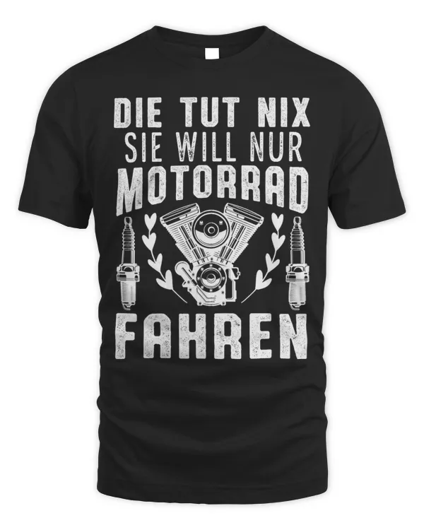 Womens She wants to only ride a motorcycle wife moped