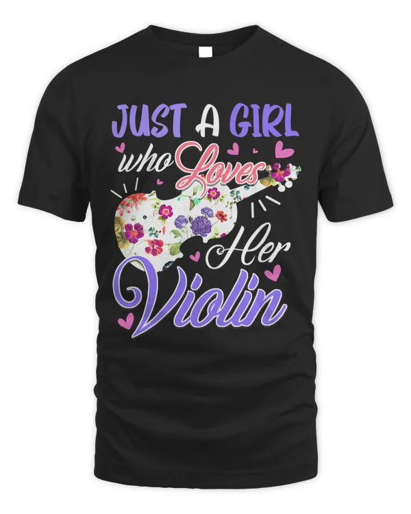 Violin Violinist Just A Girl Who Loves Her Violin Gifts 421