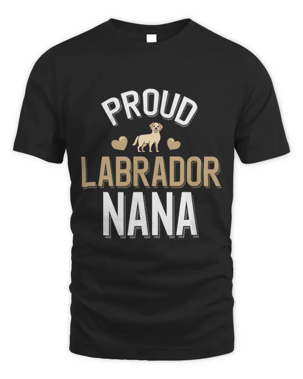 Cute Proud Yellow Lab Nana