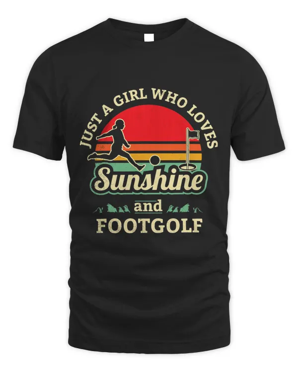 footgolf sunshine girl retro style