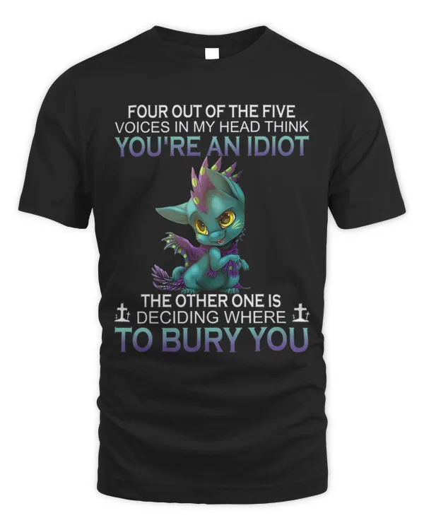 Four out of the five voices in my head think youre an idiot 1