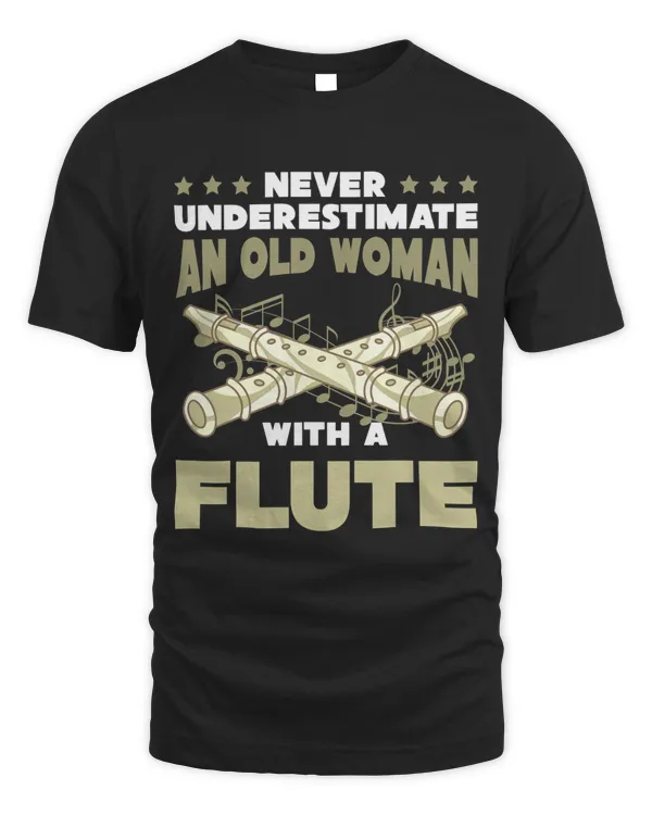 Funny Flutist Never Underestimate An Old Woman With A Flute