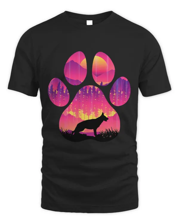 Shollie Paw Mom Dad Dog Lover Women Men 91