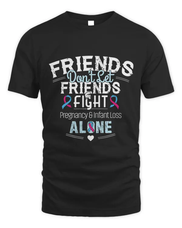 Friends Pregnancy Infant Loss Awareness Support Ribbon