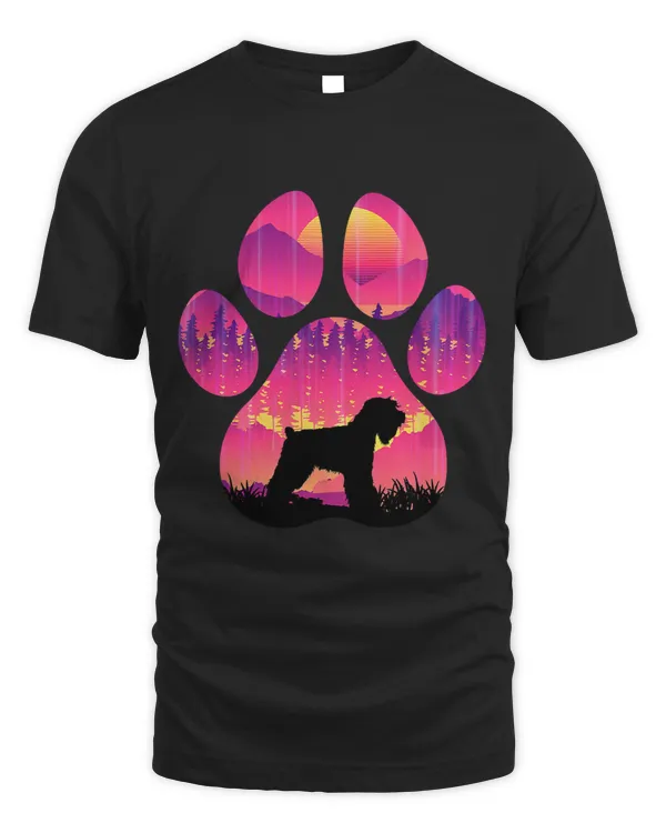 Soft Coated Wheaten Terrier Paw Mom Dad Dog Lover Women Men 9