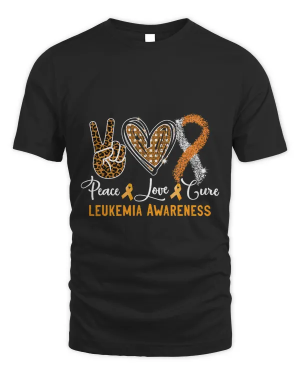 Peace Love cure Leukemia awareness men women kids Leukemia