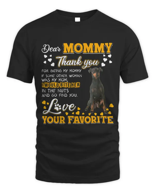 Manchester Terrier Dear Mommy Thank You For Being My Mommy