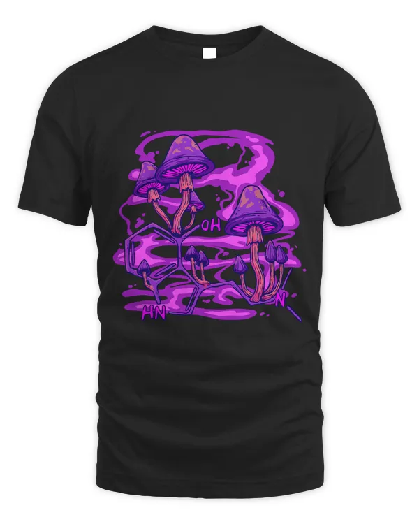 Psychedelic Trippy Mushroom Mycologist Fungus Mushroom Lover 694