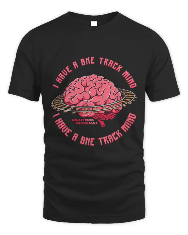 Railroad One Track Mind Trainspotter Railway Human Brain 671