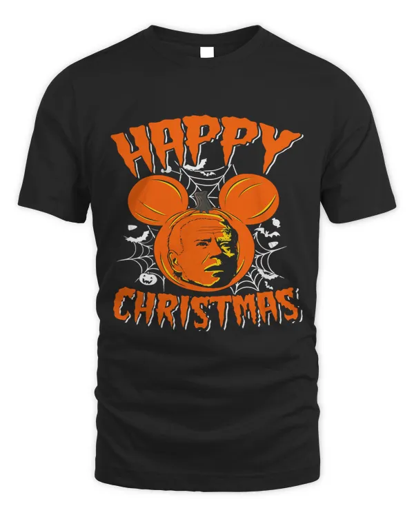 Funny Anti Joe Biden Happy Christmas Holiday Pumpkin Head 85