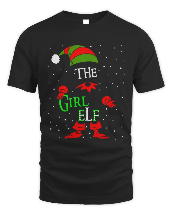 Girl Elf Group Matching Family Christmas Pajama Outfit 50