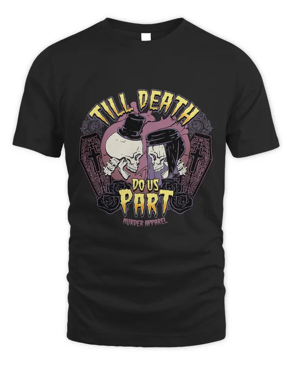 Till Death Do Us Part Valentines Day Spooky Couple 74