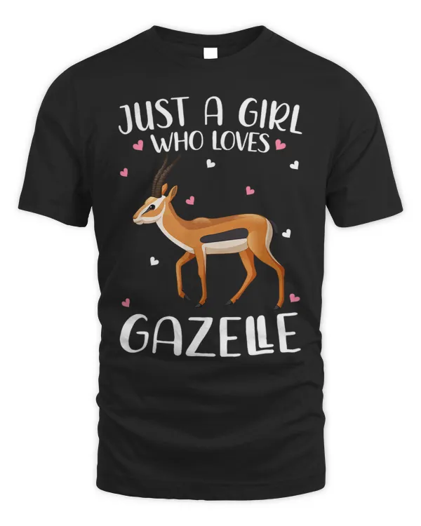 Just A Girl Who Loves Gazelles funny Gazelles Lover 156