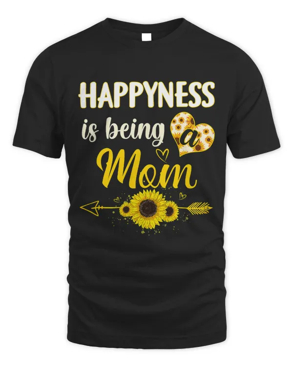 Happiness Is Being A Mom Sunflower Grandma Mothers Day 87