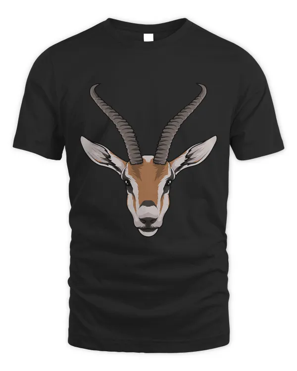 Gazelle Animal HeadCute Gazelle Lover Women Men 273