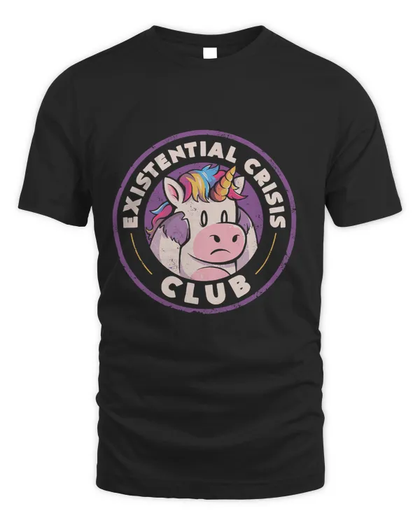Existential Crisis Club Sarcastic Philosophy Fantasy Unicorn517