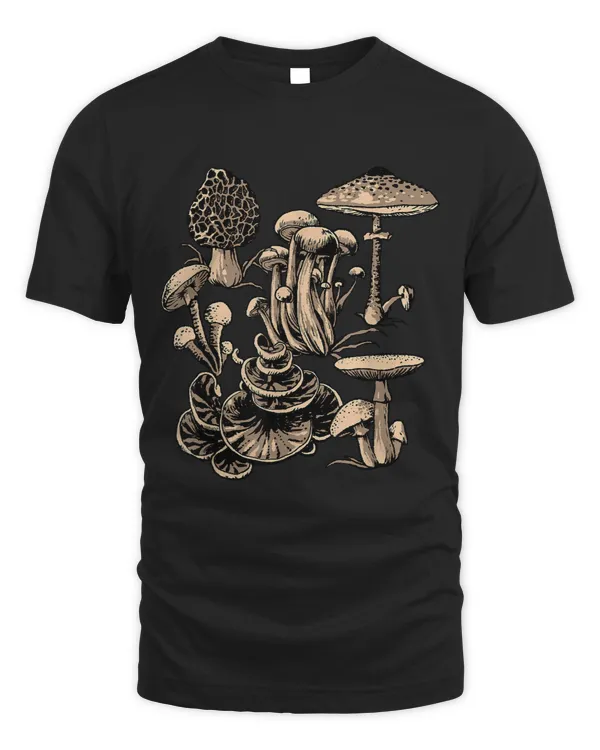 Types of Mushroom Fungi Cottagecore Mycophile Mushroom Lover93