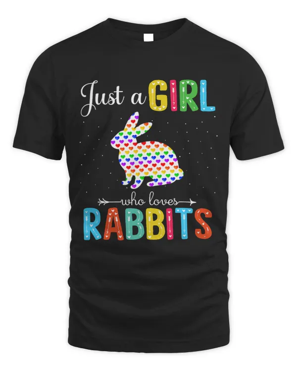 Just a Girl Who Loves Rabbits Love Pattern Rabbits Lover