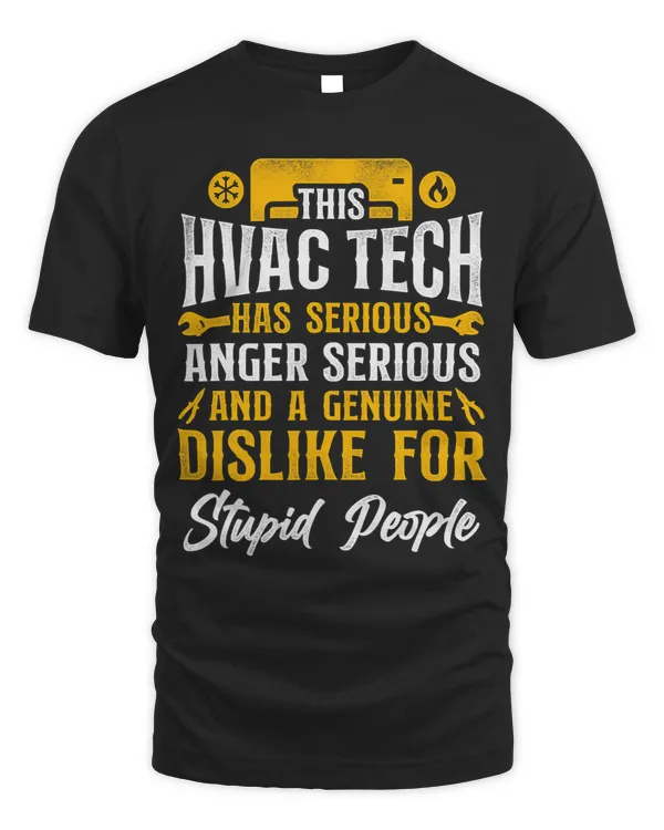 HVAC Technician Tech Vintage This Hvac Tech Has Serious