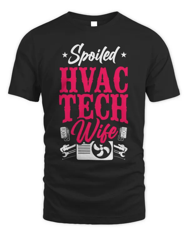 HVAC Technician Tech Wife Vintage Spoiled Hvac Techs Wife