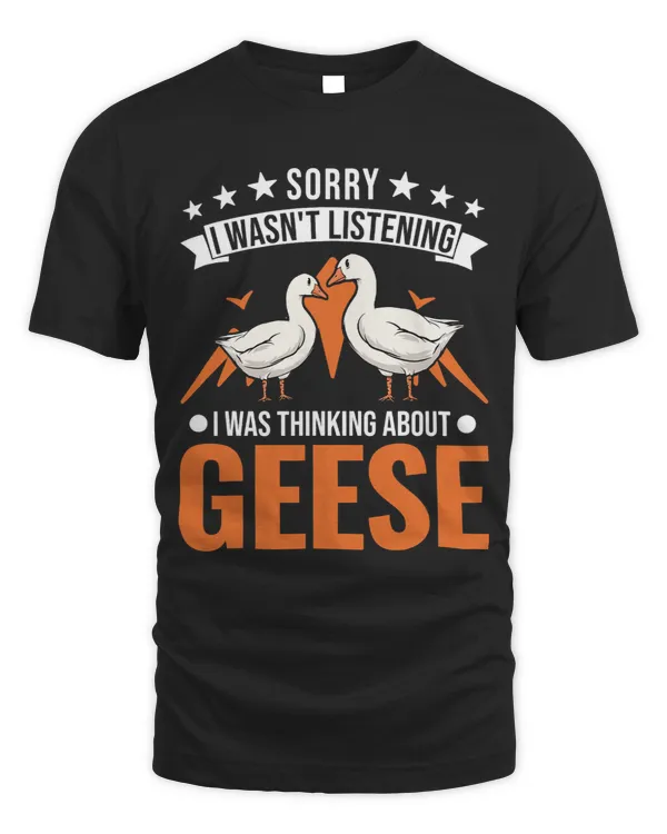 I wasnt listening I was thinking about Geese