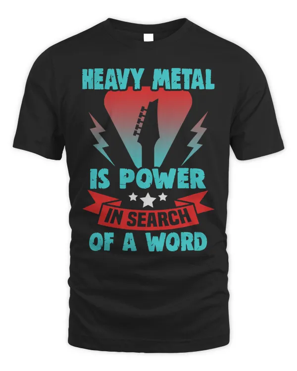 Heavy Metal is power in search of a word Heavy Metal