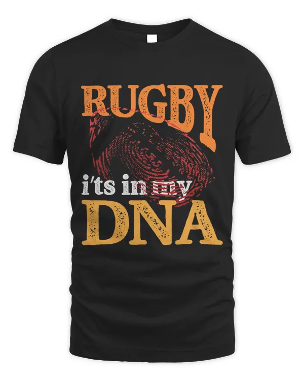 Rugby Its In My DNA Retro Vintage Rugger Rugby Player 530