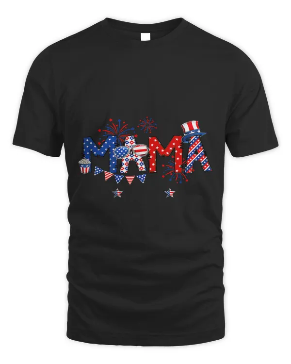 American Mama 4Th Of July Happy USA Independence Christmas 111
