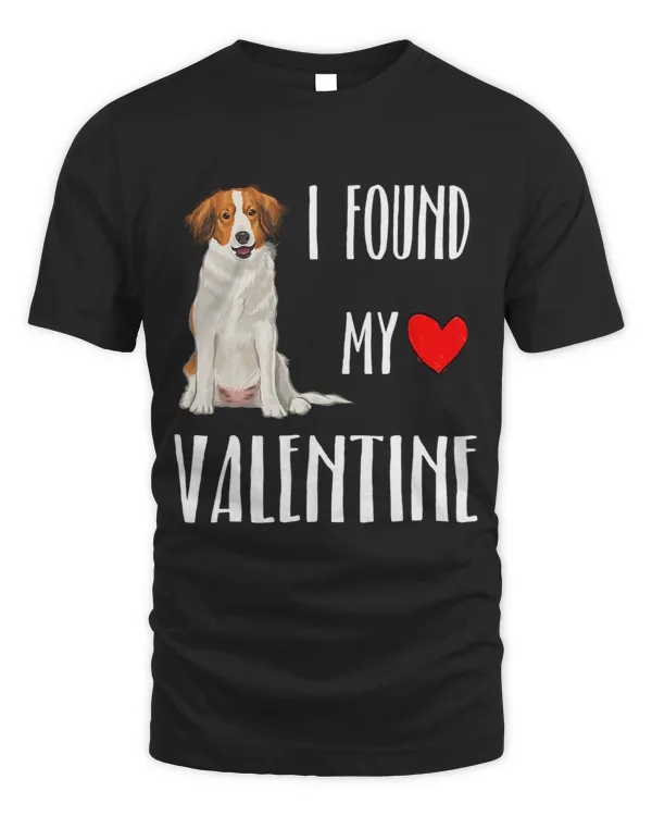 I Found My Valentine Day Dutch Kooikerhondje Dog Lover Gift