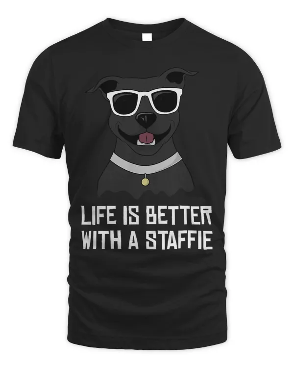 Life is Better With a Staffie Black Staffordshire 149