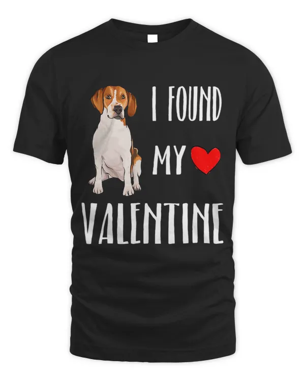 I Found My Valentine Day Harrier Dog Lover Gift