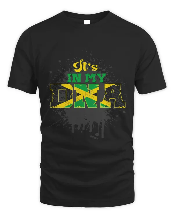 Its My DNA Jamaican Shirt It My DNA Flag Jamaican Flag