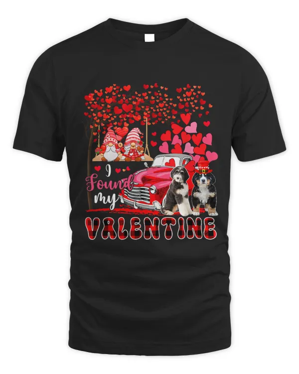 I Found Valentine Two Cute Bernedoodles Couple Gnomes Pickup