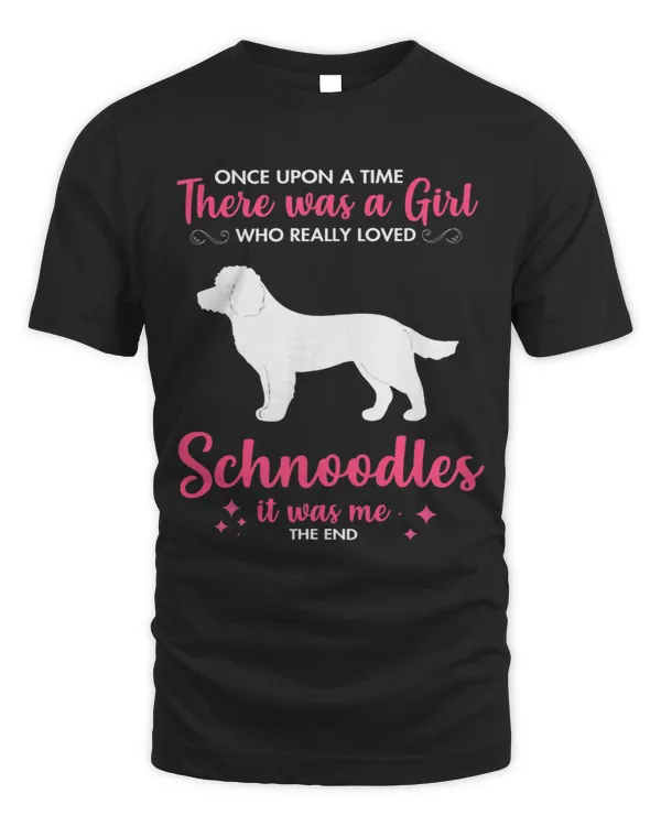 Girl Loves Schnoodle Dog Pet Gift For Men Women Mom Dad Him 455