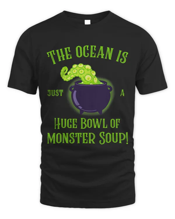 Kraken The Ocean Is Just A Huge Bowl Of Monster Soup Octopus