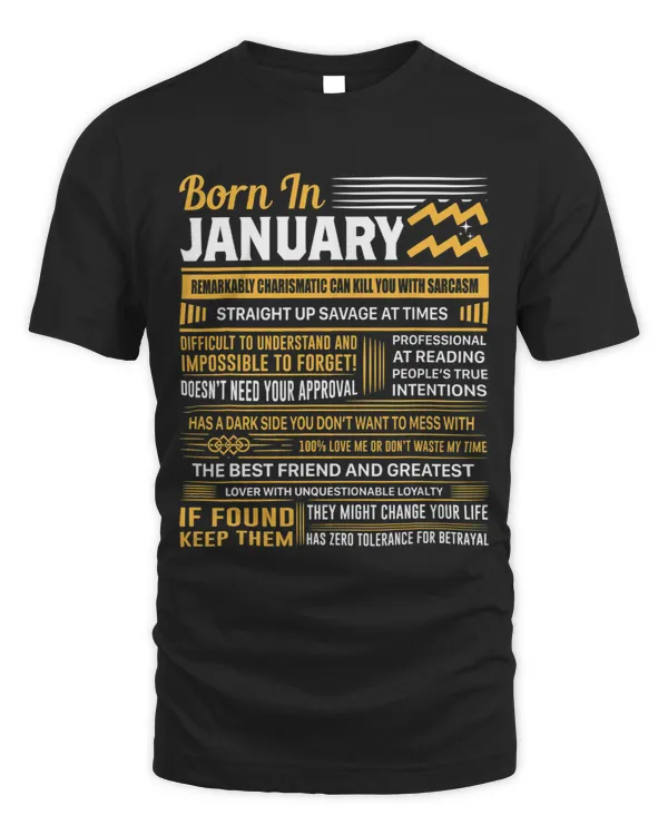 January Birthday Gifts Born In January Aquarius